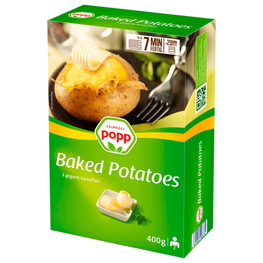 Popp Baked Potatoes 400g